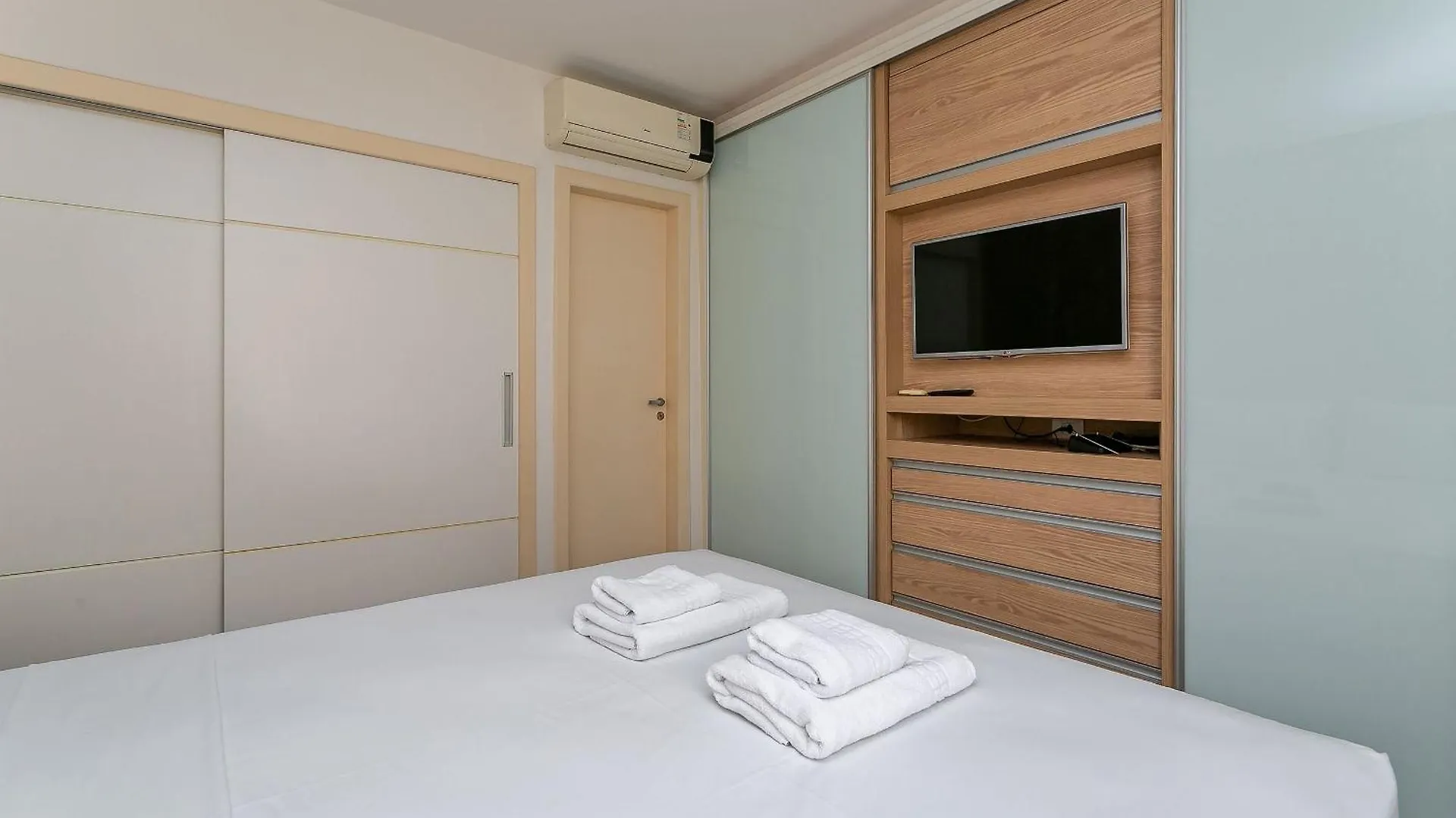 Apartmán Wi-Fi 300Mb | Vista Parcial Do Mar #Ca59 Florianópolis
