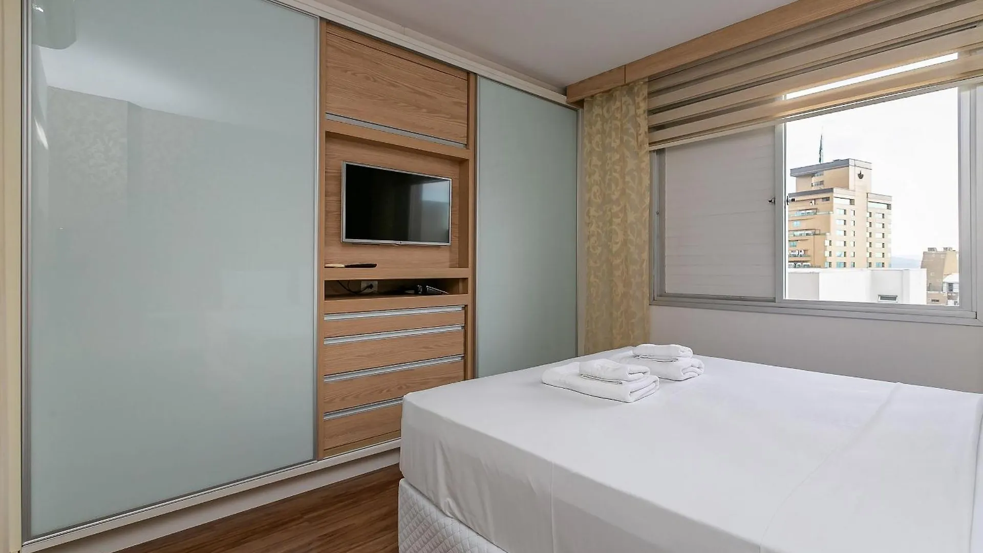 Apartmán Wi-Fi 300Mb | Vista Parcial Do Mar #Ca59 Florianópolis Brazílie