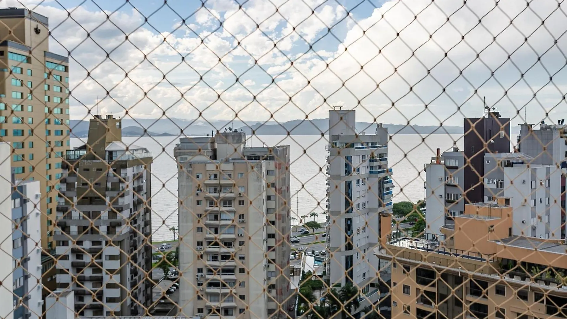Apartmán Wi-Fi 300Mb | Vista Parcial Do Mar #Ca59 Florianópolis
